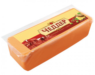 Плавленый продукт с сыром Чеддер для бургеров, блок 2 кг